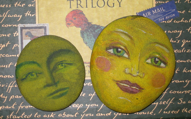 sun moon faces
